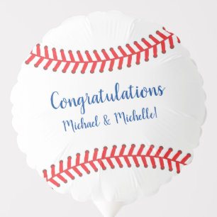 Little Slugger Baseball Baby Shower Balloon