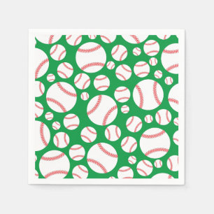Little Slugger Baseball Birthday Party Napkins