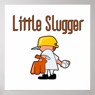 Little Slugger Baseball T-shirts and Gifts Poster