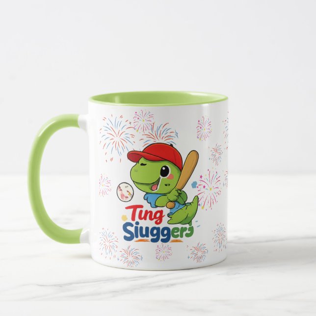Little Slugger Best Wishes Mug (Left)