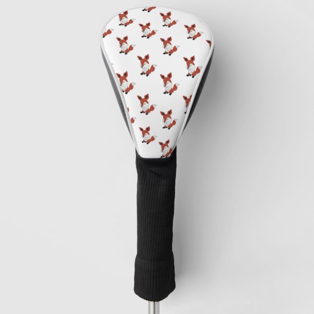 Little smiling fox multi golf head cover (Front)
