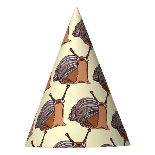 Little Snail Party Hat (Front)
