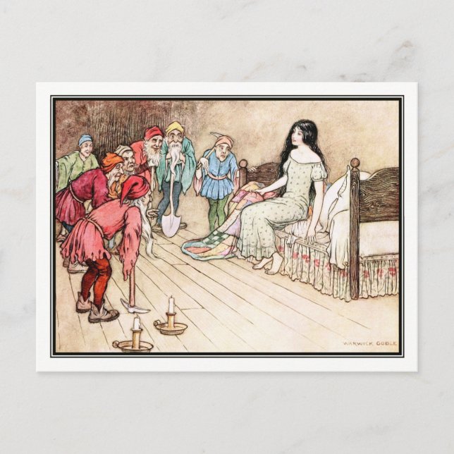 Little Snowdrop by Warwick Goble Postcard (Front)