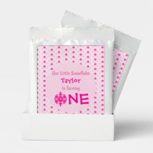 Little Snowflake 1st Birthday Hot Chocolate Drink Mix
