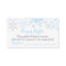 Little Snowflake Baby Shower Diaper Raffle Ticket