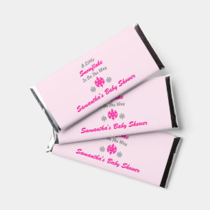 Little Snowflake On The Way Hershey Bar Favors