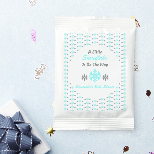 Little Snowflake On The Way Hot Chocolate Drink Mix (Packets)