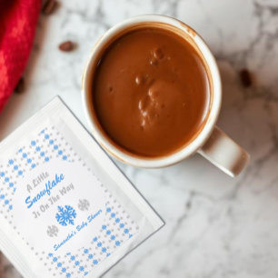 Little Snowflake On The Way Hot Chocolate Drink Mix
