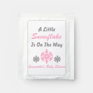 Little Snowflake On The Way Tea Bag Drink Mix