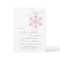 Little Snowflake Pink Girl Baby Shower
