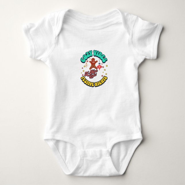 Little Snuggles: Adorable Toddler body piece" Baby Bodysuit (Front)