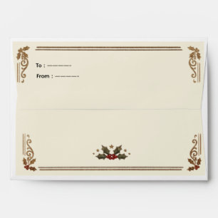Little Soldier First Birthday Envelope