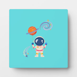 Little Spaceman adventures. Plaque