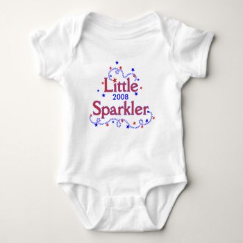Little Sparkler T-shirt Baby Bodysuit by artladymanor at Zazzle
