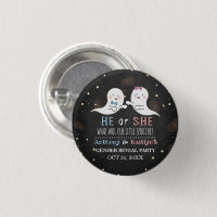 Little Spirit Halloween Ghosts Gender Reveal Party