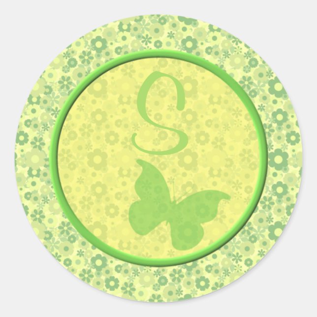 "Little Sprites" Collection - Customized Classic Round Sticker (Front)