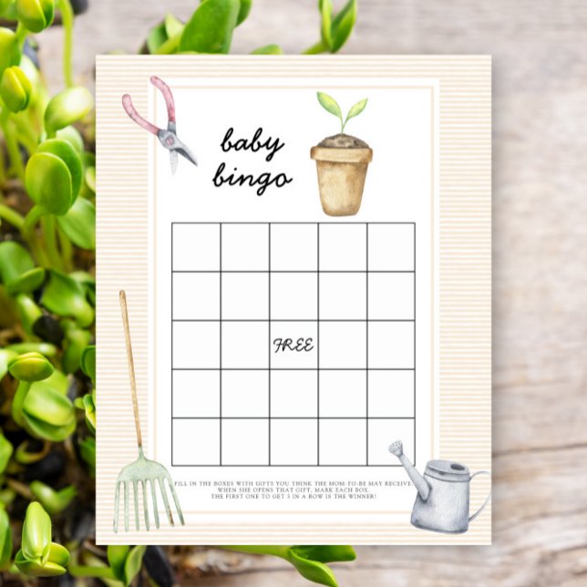 Little Sprout - Baby shower bingo game (Creator Uploaded)