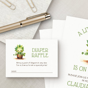 Little Sprout Baby Shower Enclosure Card