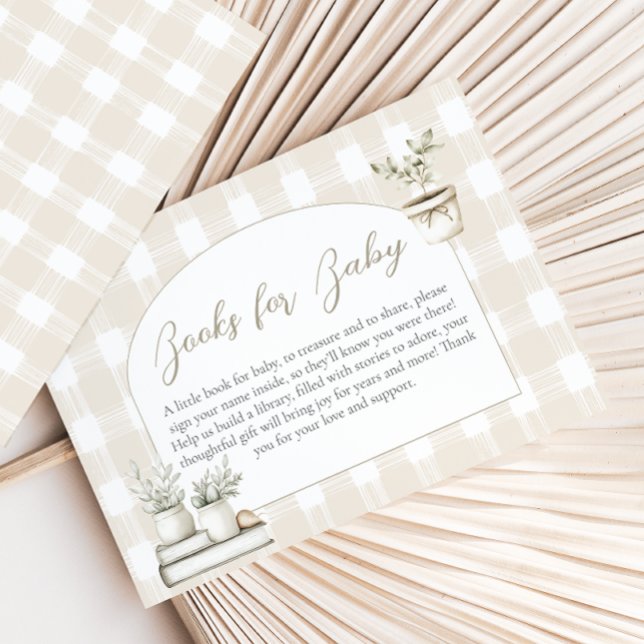 Little Sprout Baby Shower Enclosure Card (Creator Uploaded)