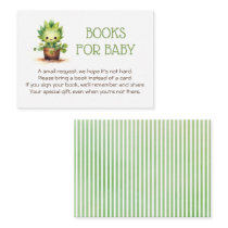 Little Sprout Baby Shower Enclosure Card