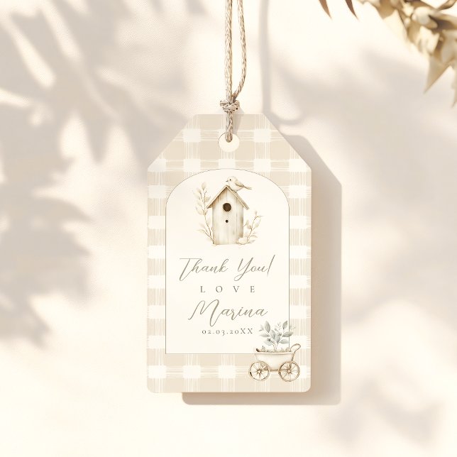 Little Sprout Baby Shower Gift Tags (Creator Uploaded)