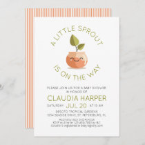 Little Sprout Baby Shower Invitation