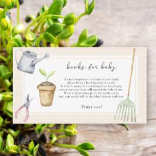 Little Sprout - books for baby ticket Enclosure Card