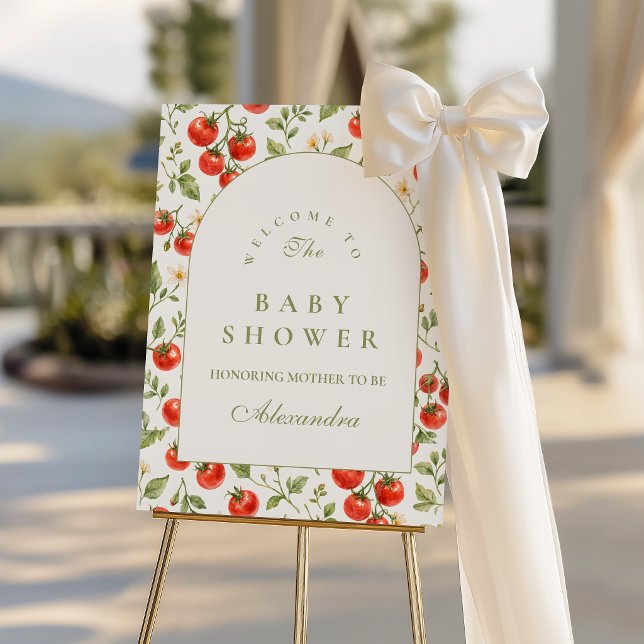 Little Sprout Botanical Baby Shower Foam Board (Creator Uploaded)