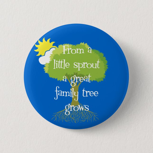 Little Sprout Button (Front)