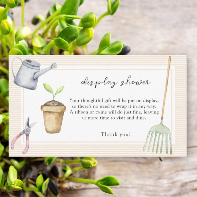 Little sprout - display shower card (Creator Uploaded)