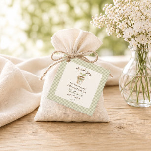 Little Sprout Thank You Baby Shower Favor Tags