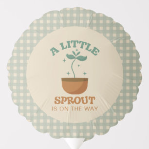  Little Sprouts Garden Party Baby Shower Balloon