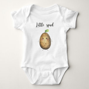 Little spud Baby Shower Baby Bodysuit