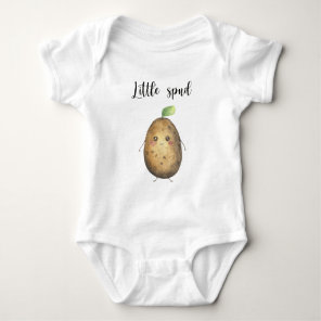 Little spud Baby Shower Bodysuit