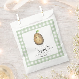 Little Spud Baby Shower Favor Bag