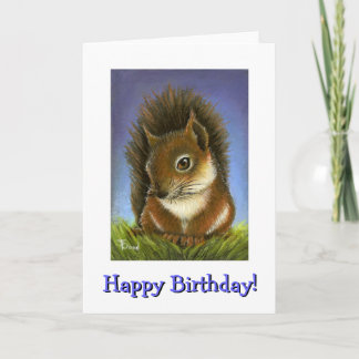 Little squirrel card
