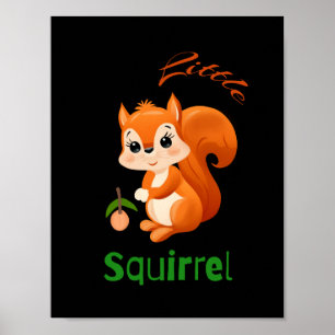 Little squirrel poster