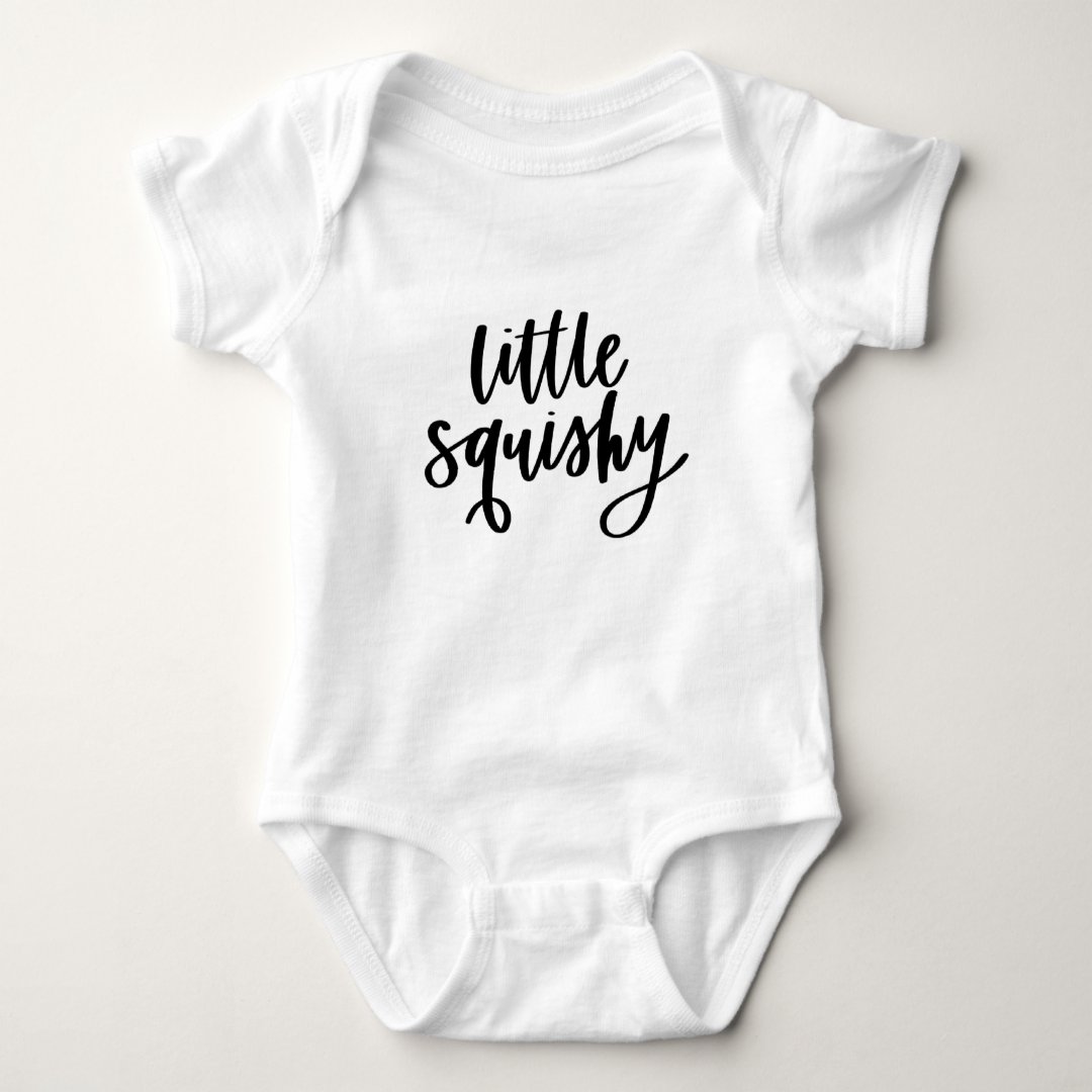 Little Squishy Baby Bodysuit | Zazzle