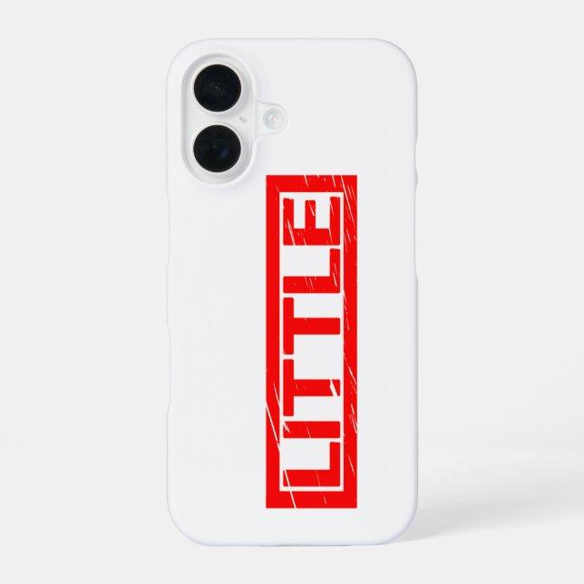 Little Stamp Iphone Case (Back)