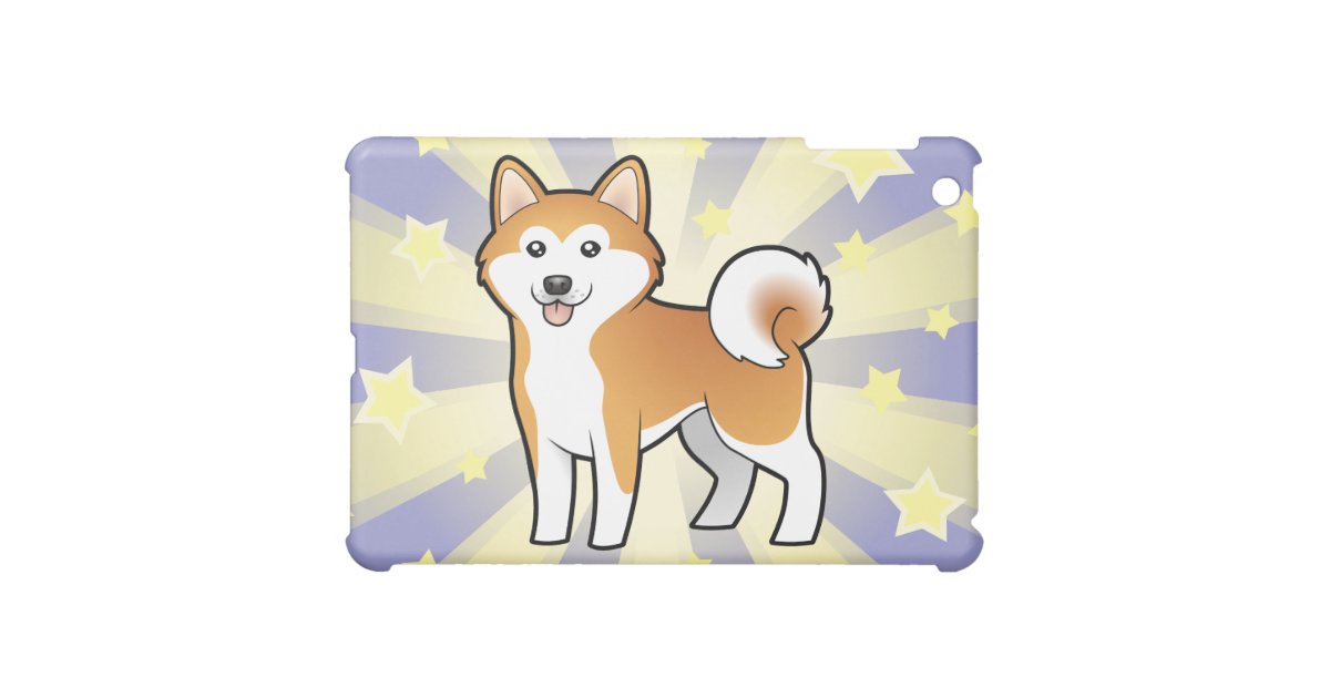 Little Star Akita Inu Shiba Inu Case For The Ipad Mini Zazzle Com