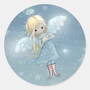 Little Star Angel Stickers