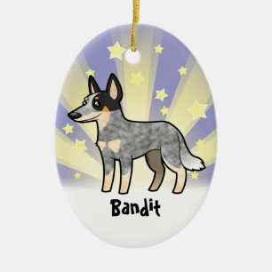 Little Star Australian Cattle Dog / Kelpie Ceramic Ornament