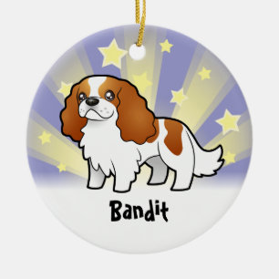 Little Star Cavalier King Charles Spaniel Ceramic Ornament