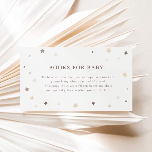 Little Star Gender Neutral Books for Baby Enclosure Card (Creator Uploaded)