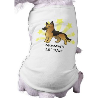 Little Star German Shepherd Shirt Little Star German Shepherd Shirt