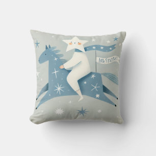 Little Star Nursery Baby Throw Pillow