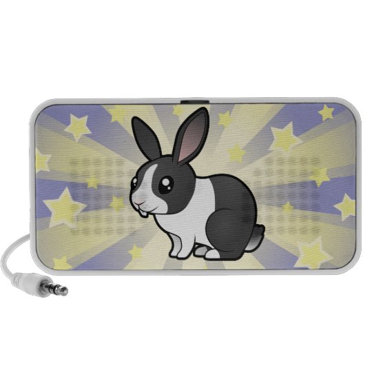 Little Star Rabbit (uppy ear smooth hair) Speaker