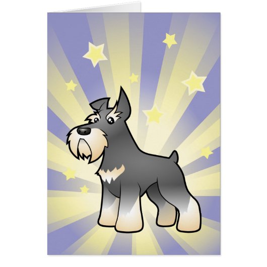 Little Star Schnauzer Cards (Front)