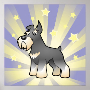 Little Star Schnauzer Poster