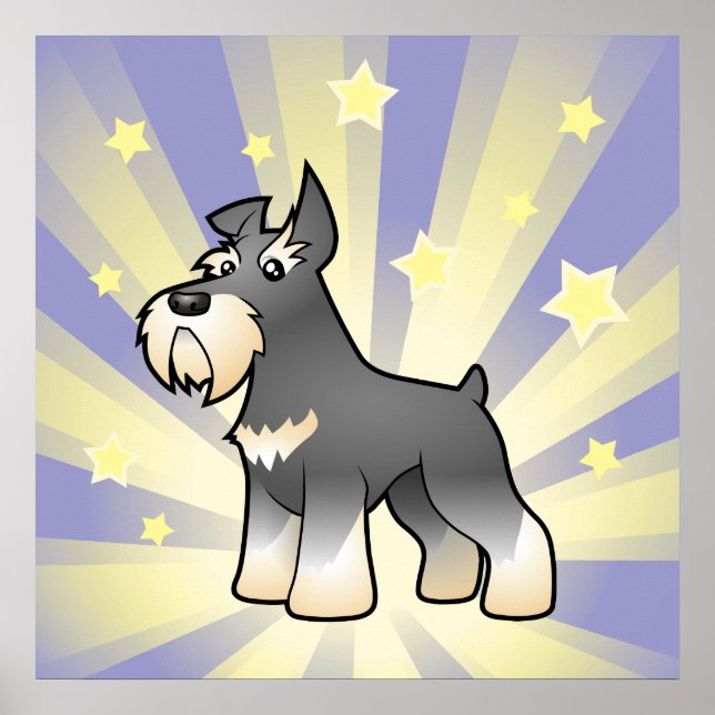 Little Star Schnauzer Poster (Front)